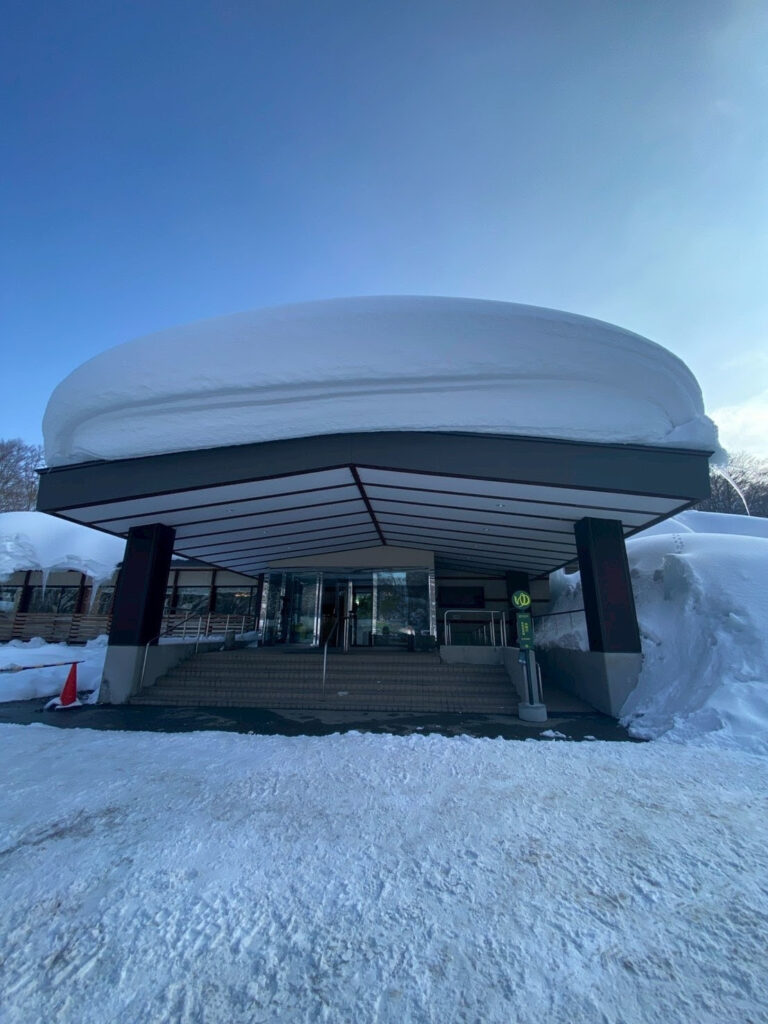 乳頭温泉 休暇村 雪景色
