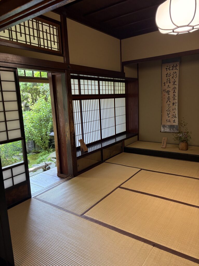 武家屋敷跡野村家にて