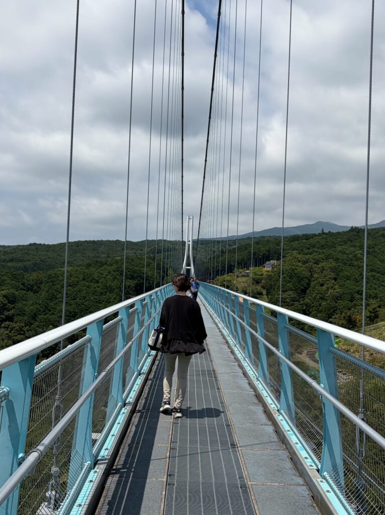 三島スカイウォークの吊り橋